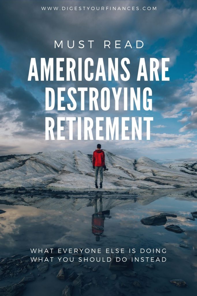 Americans destroying retirement pin