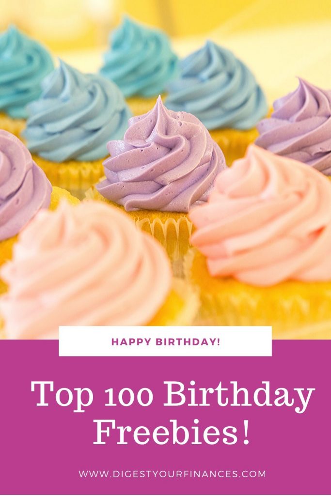 birthday freebies