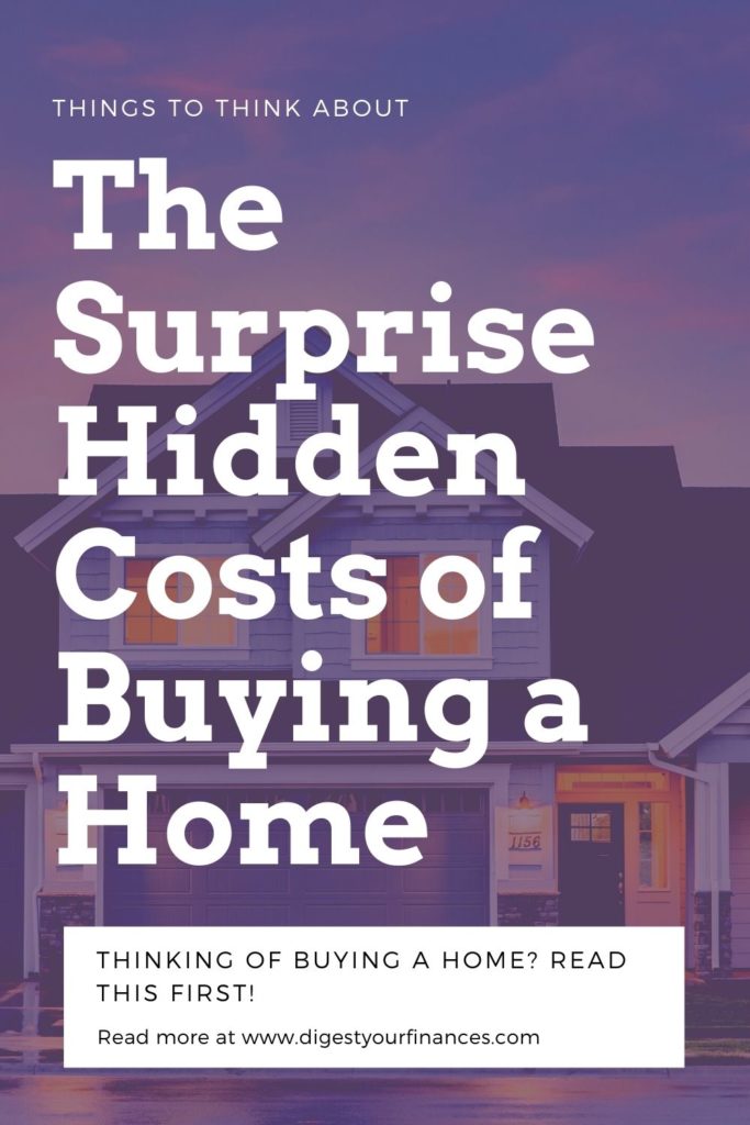 home buying hidden costs