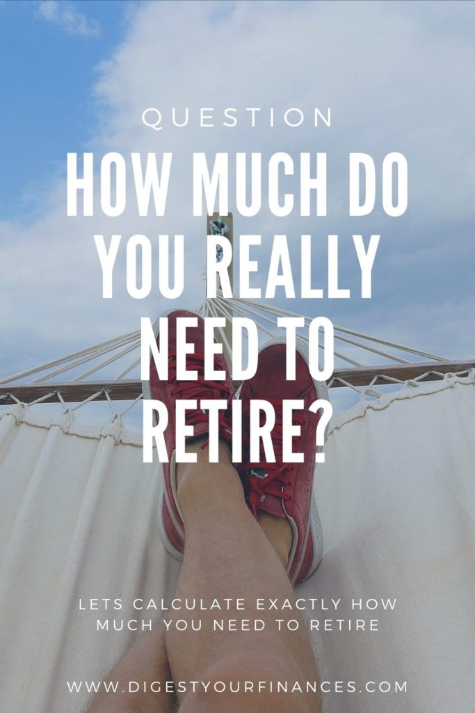 how much do i need to retire