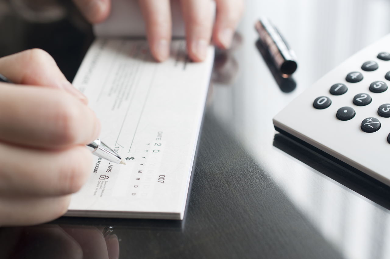 how to write a check