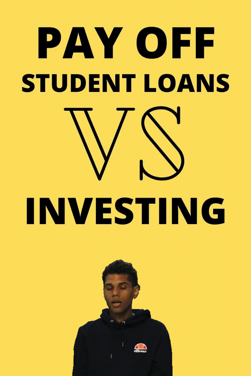 pay off student loans or invest pin