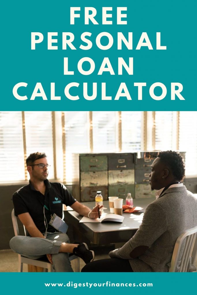 personal loan calculator pin